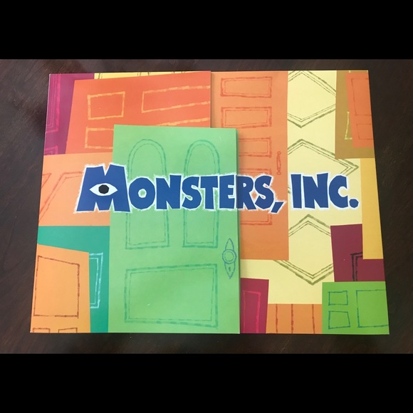 Disney Monsters Inc Lithograph Set qty 4 - Picture 1 of 8